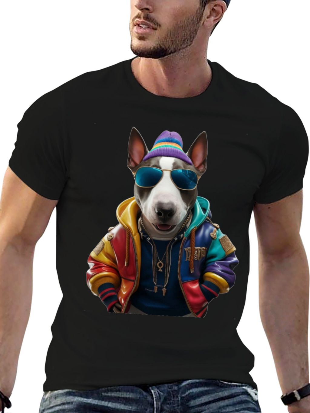 Cool Dog Graphic Tee