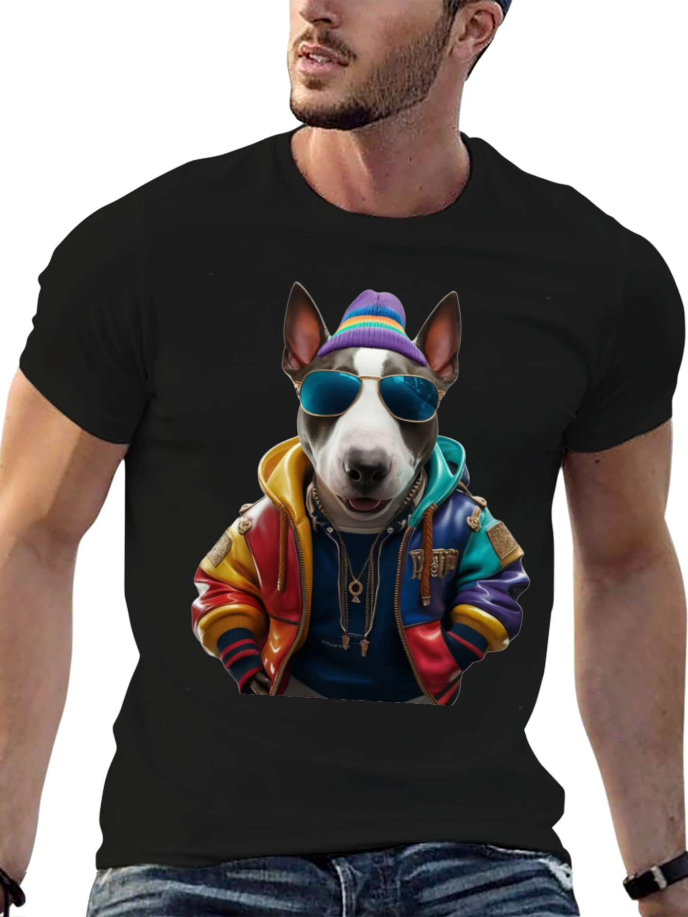 Cool Dog Graphic Tee