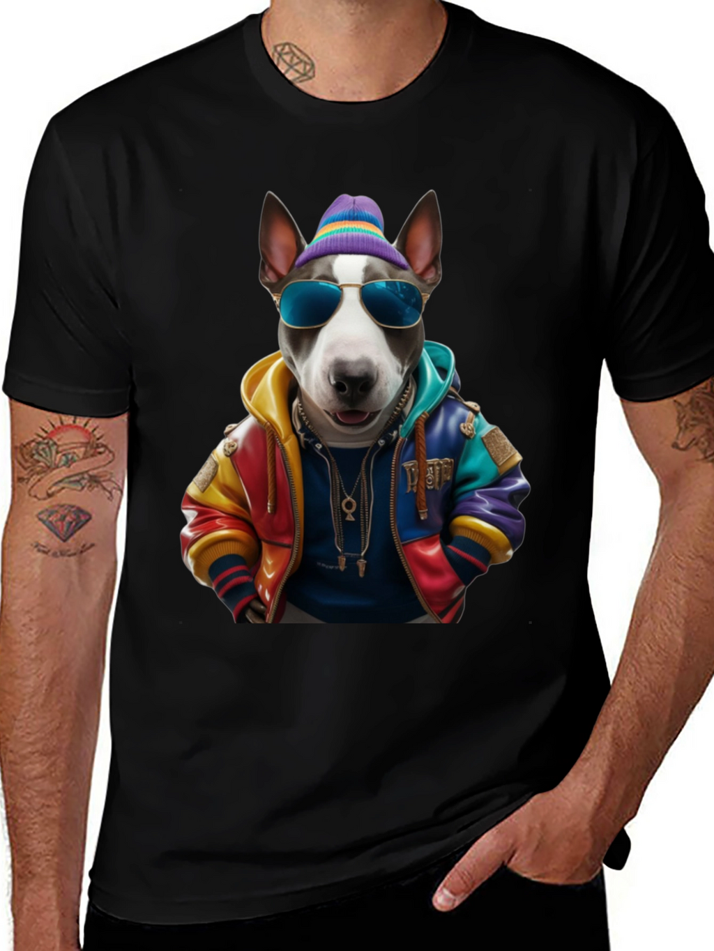 Cool Dog Graphic Tee