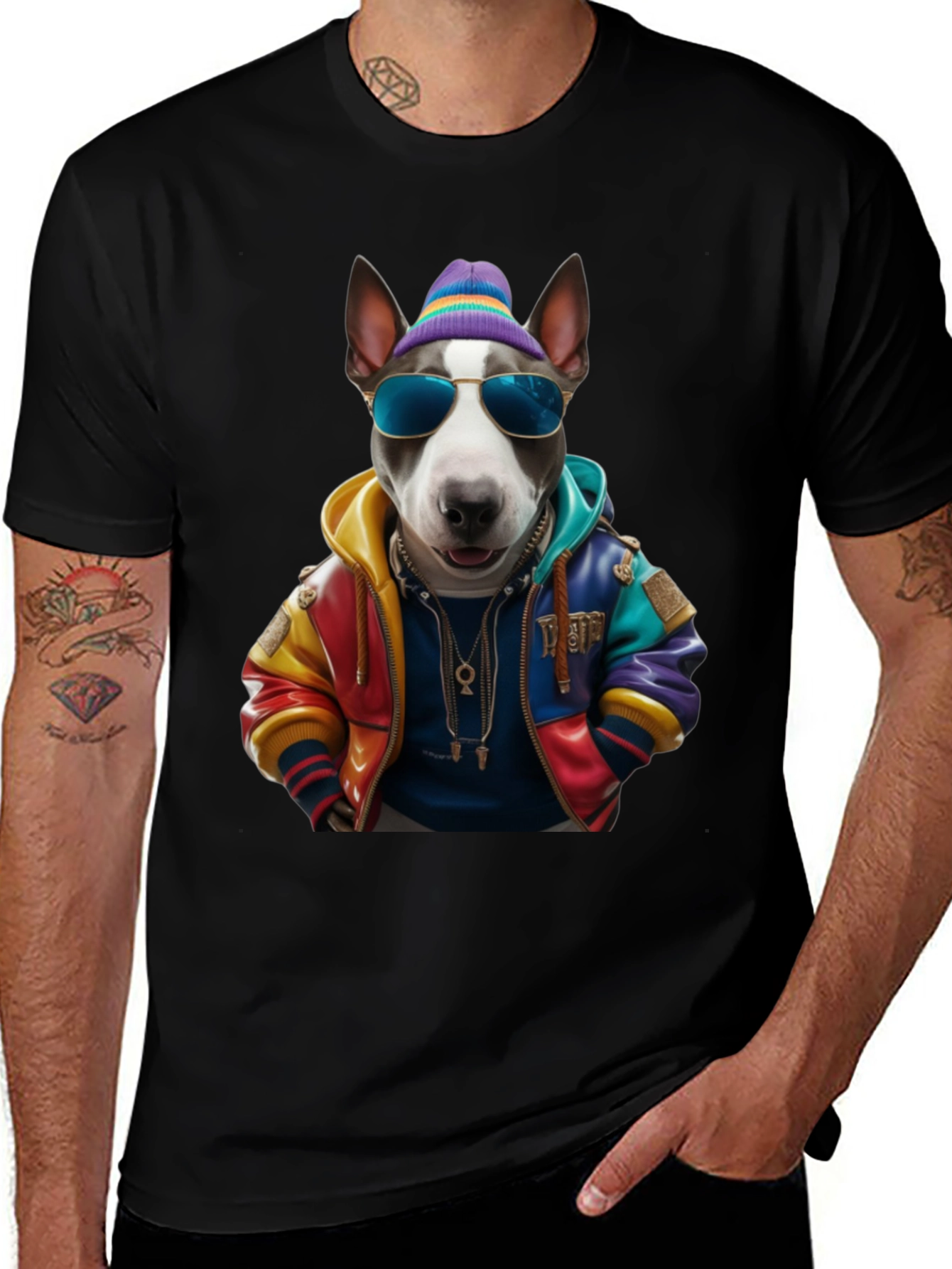 Cool Dog Graphic Tee