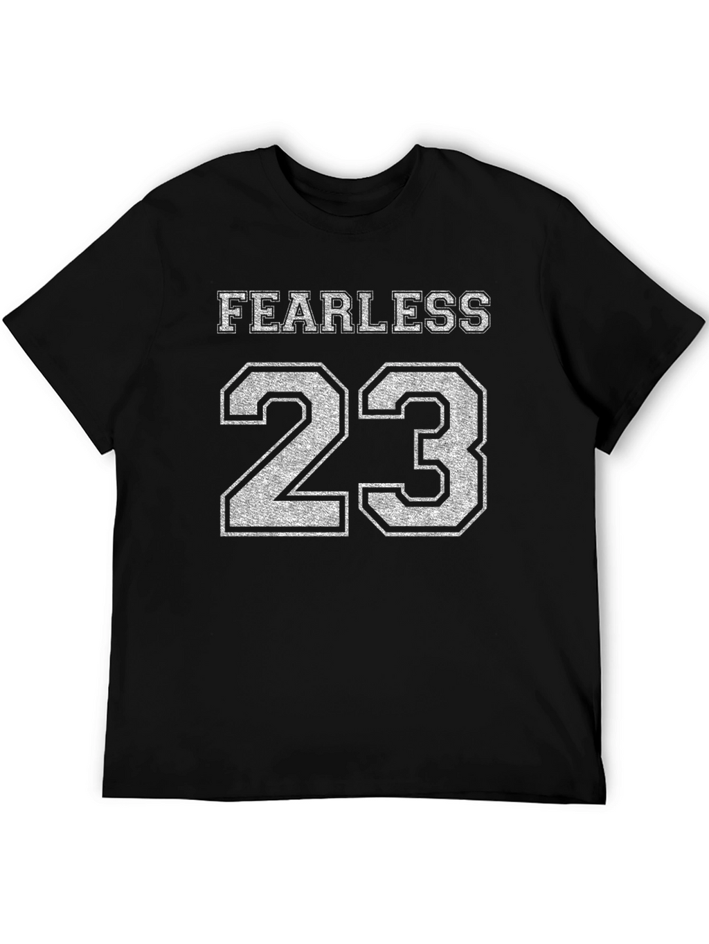 Fearless 23 Graphic Tee - Black
