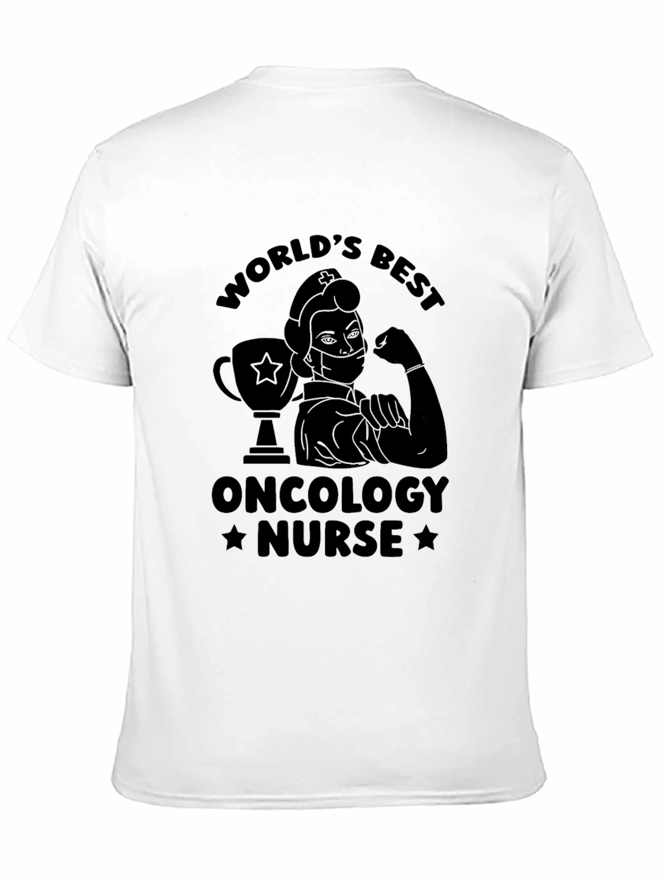 Worlds Best Oncology Nurse T-Shirt - Black
