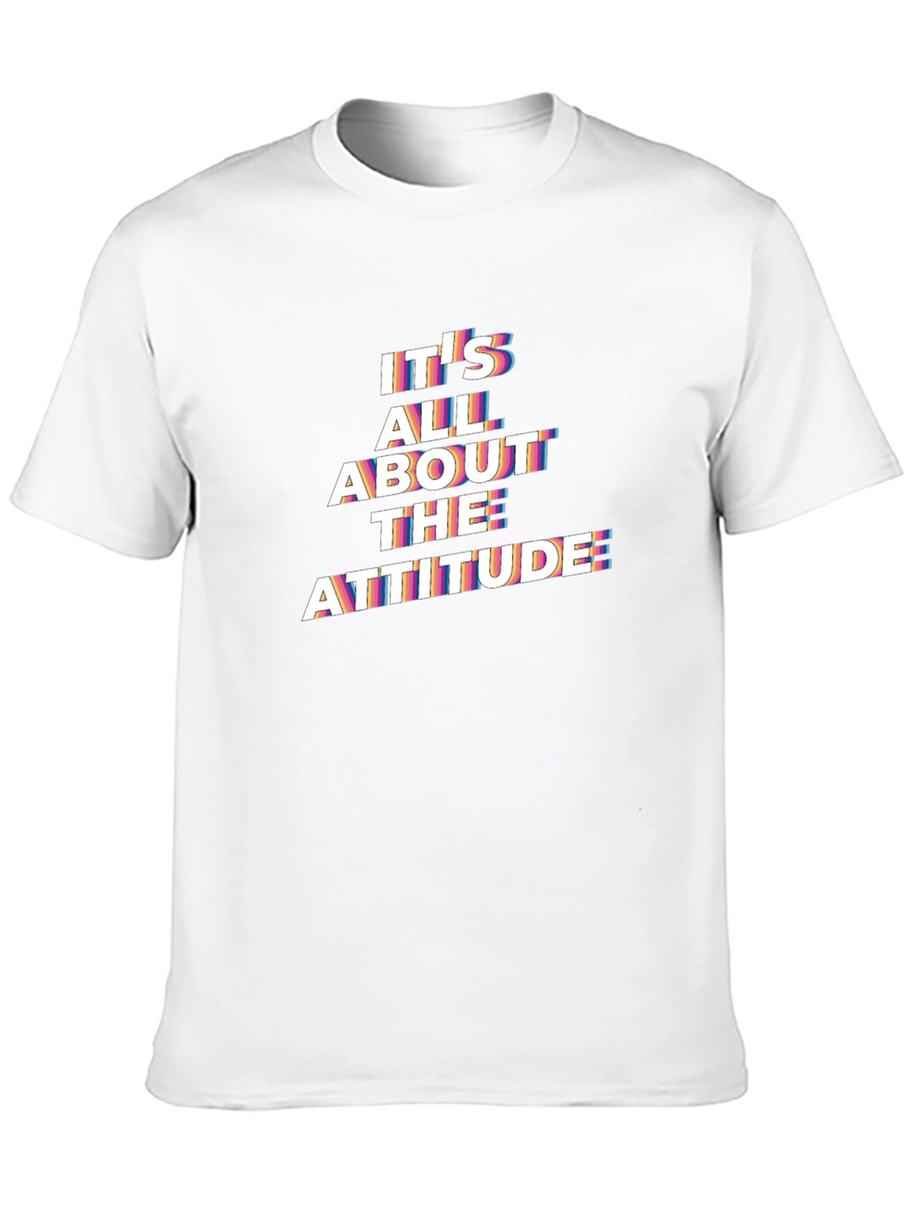 Attitude Graphic T-Shirt - Menswear