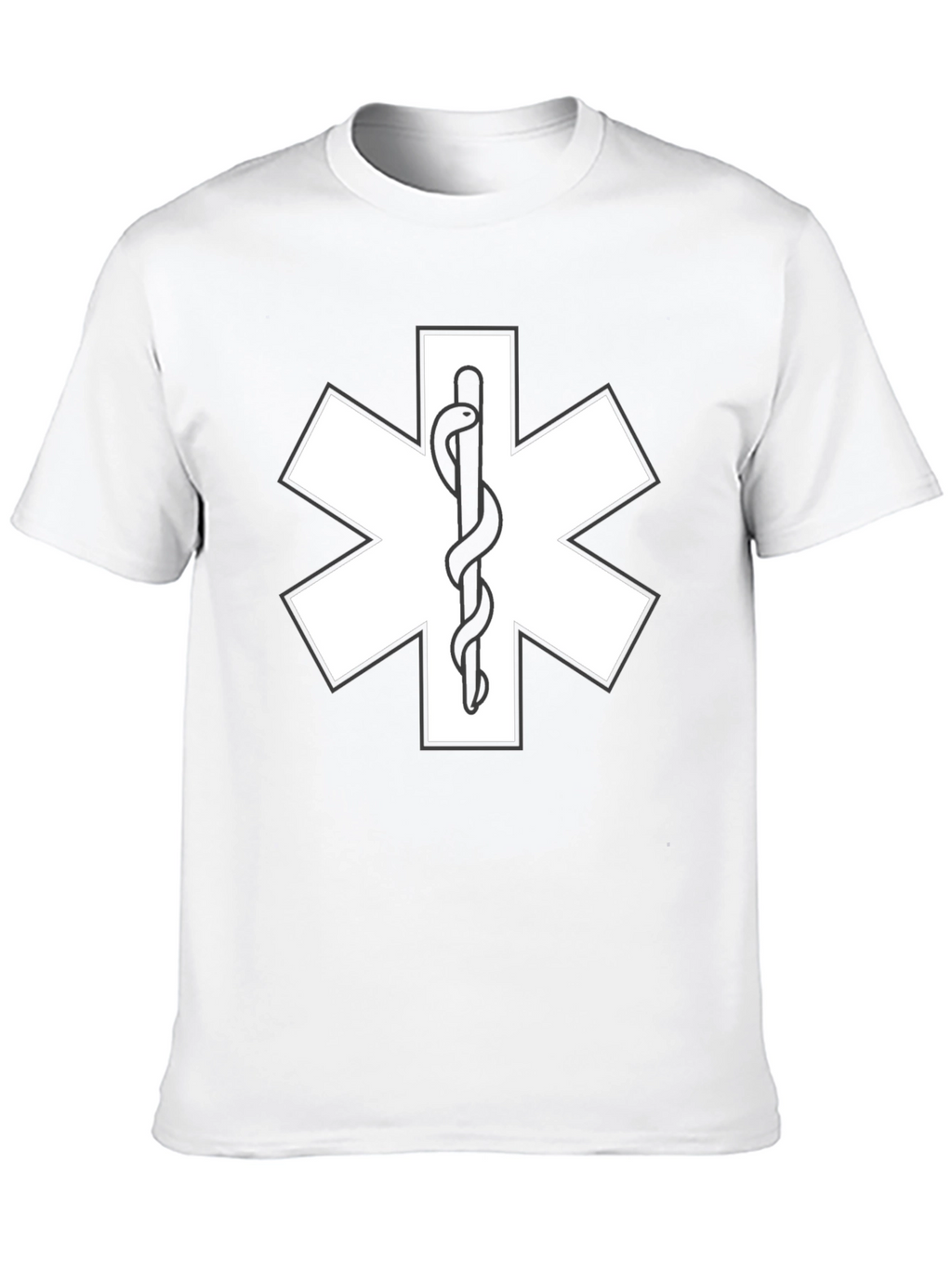EMS Star of Life Black T-Shirt