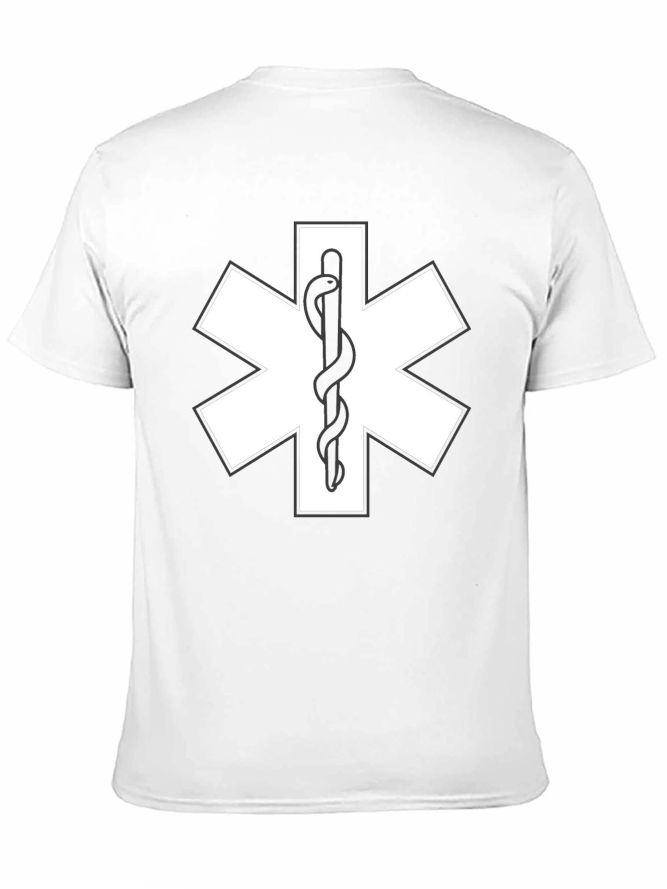 EMS Star of Life Black T-Shirt