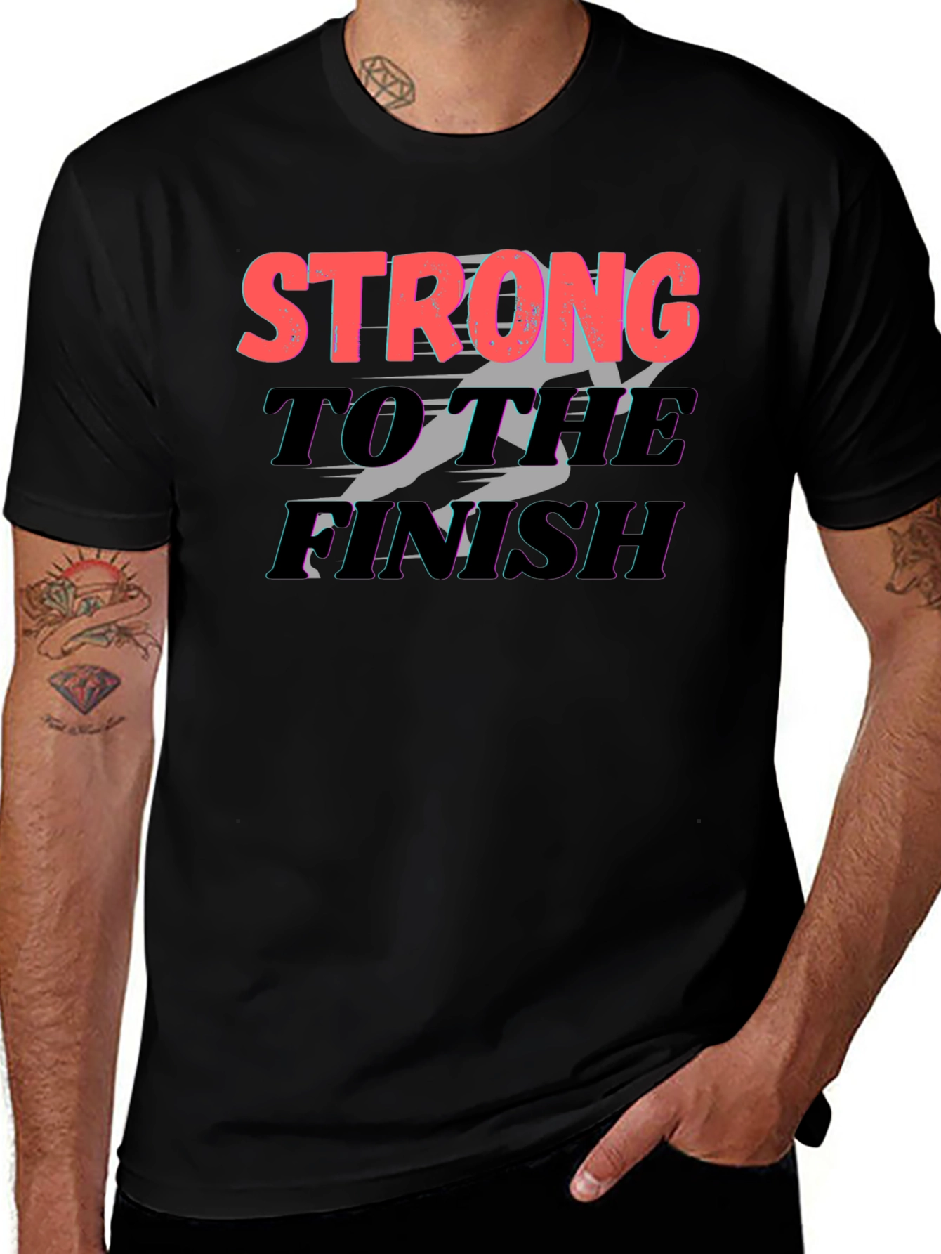 Strong to the Finish Graphic Tee