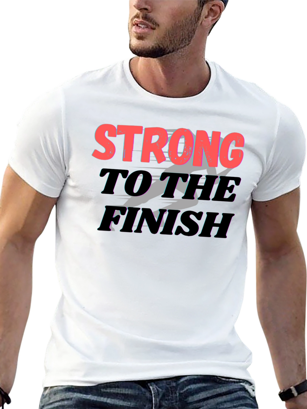 Strong to the Finish Graphic Tee