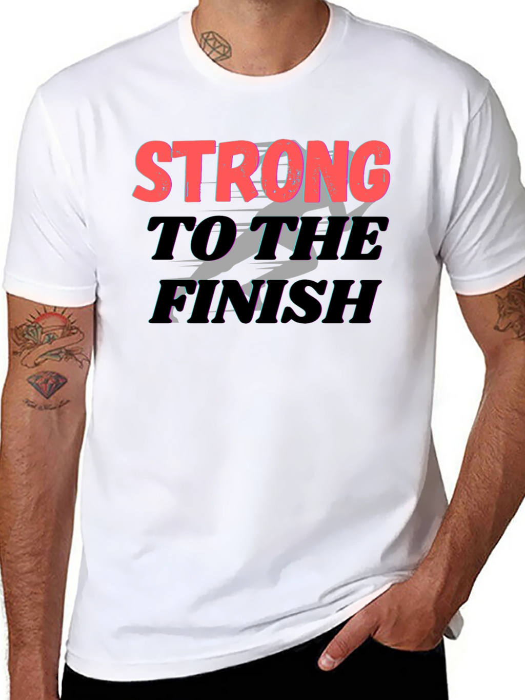 Strong to the Finish Graphic Tee