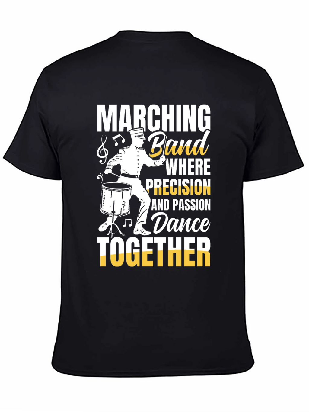 Marching Band Dance T-Shirt for Musicians & Percussionists
