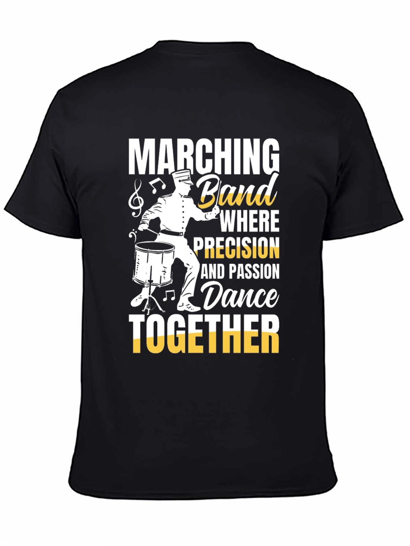 Marching Band Dance T-Shirt for Musicians & Percussionists