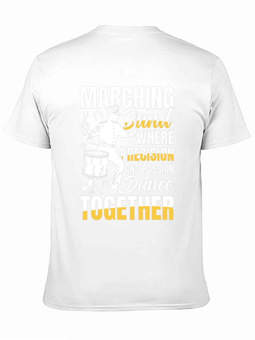 Marching Band Dance T-Shirt for Musicians & Percussionists