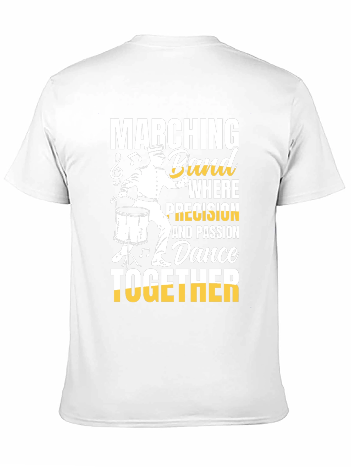 Marching Band Dance T-Shirt for Musicians & Percussionists