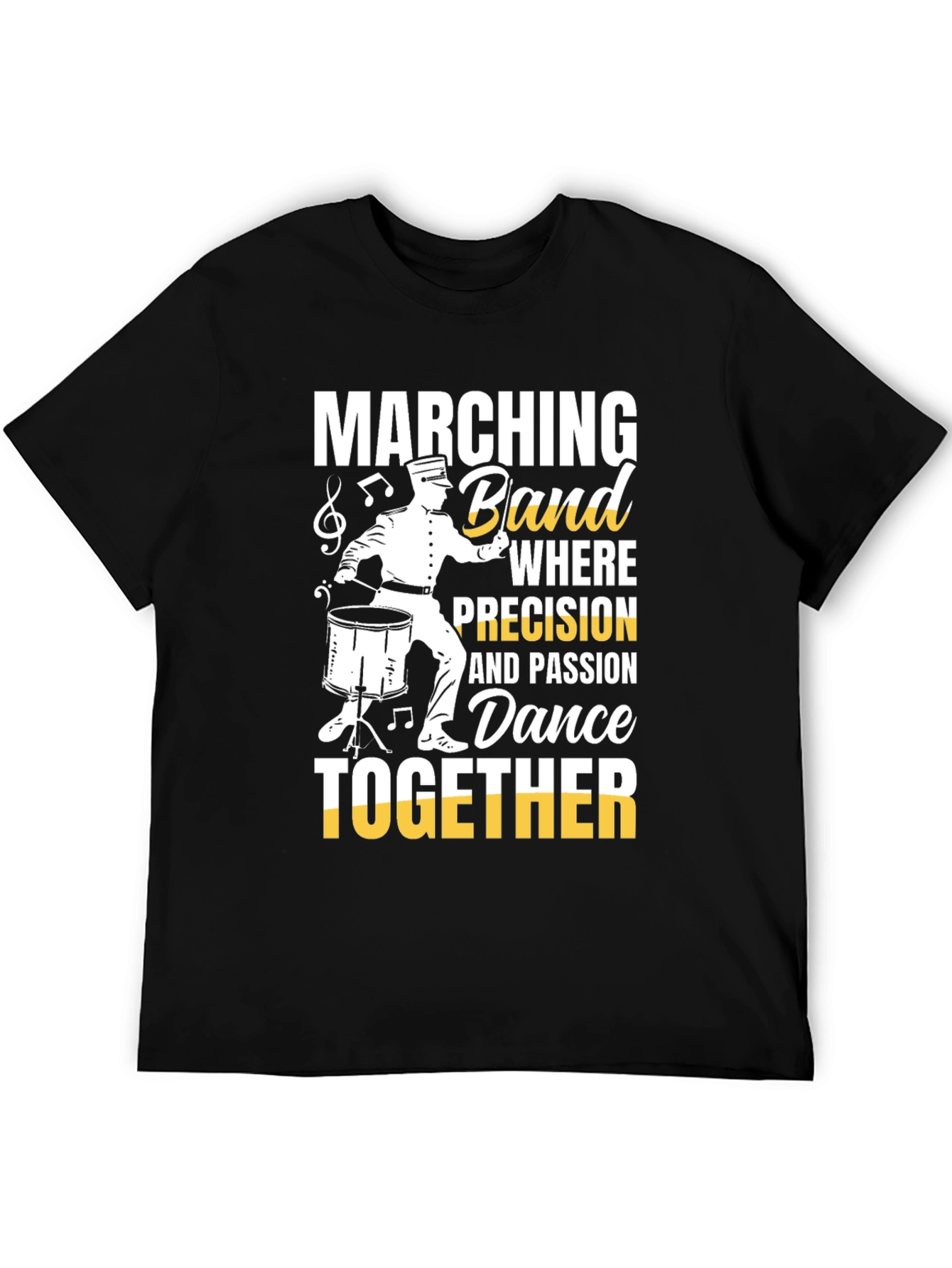 Marching Band Dance T-Shirt for Musicians & Percussionists