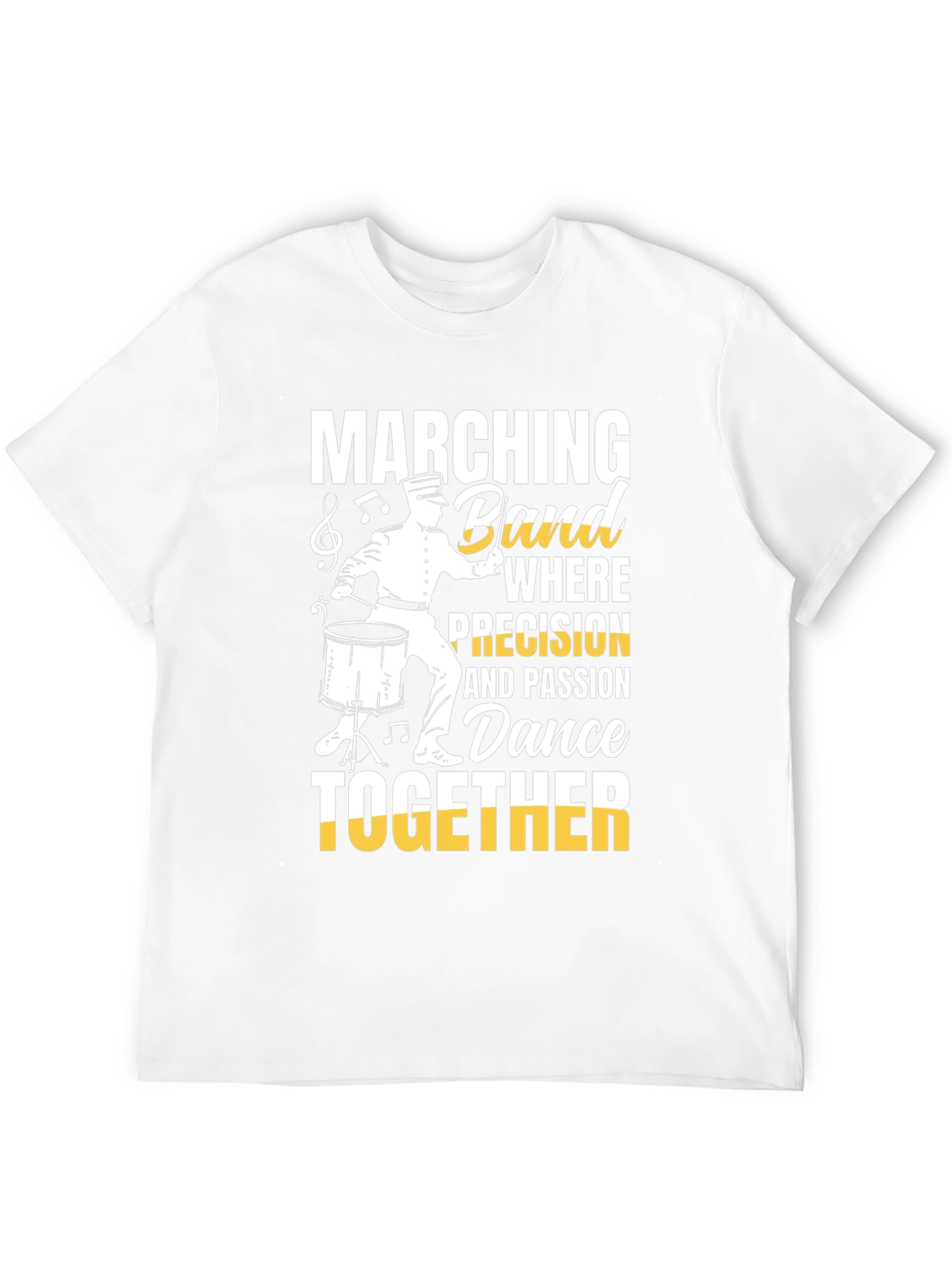 Marching Band Dance T-Shirt for Musicians & Percussionists