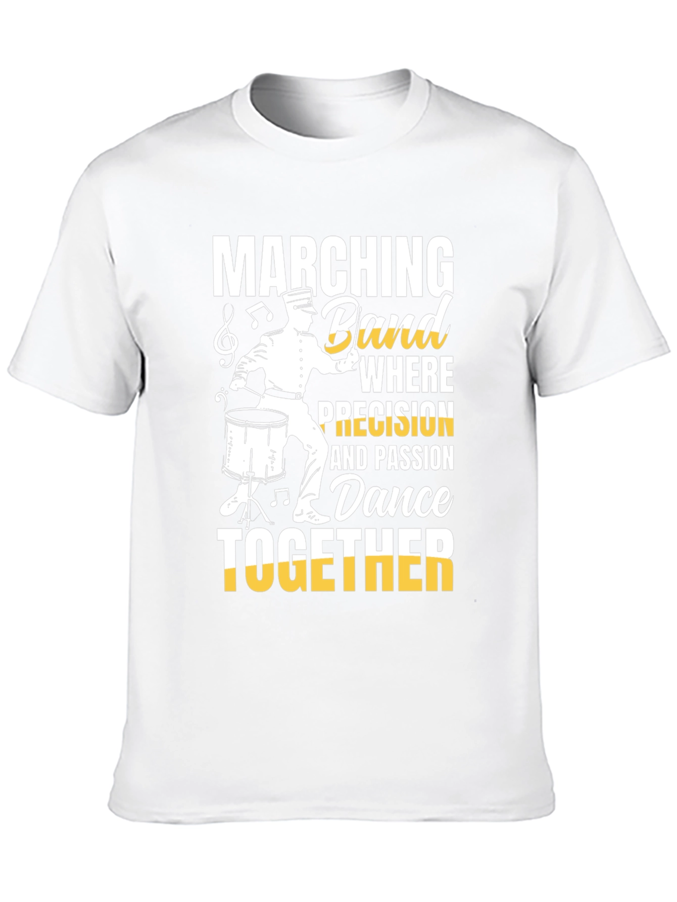 Marching Band Dance T-Shirt for Musicians & Percussionists