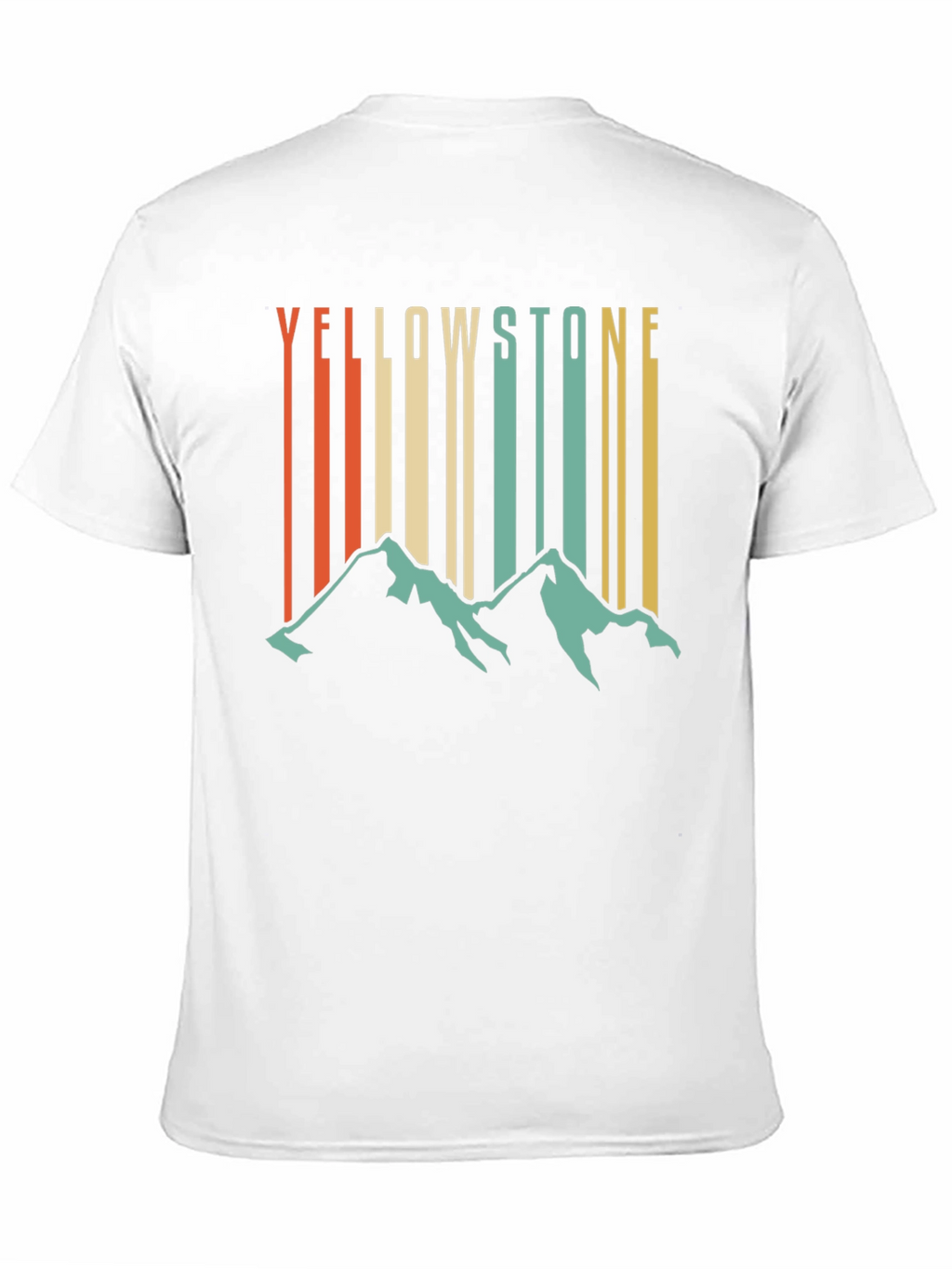 Yellowstone Mountain Retro T-Shirt