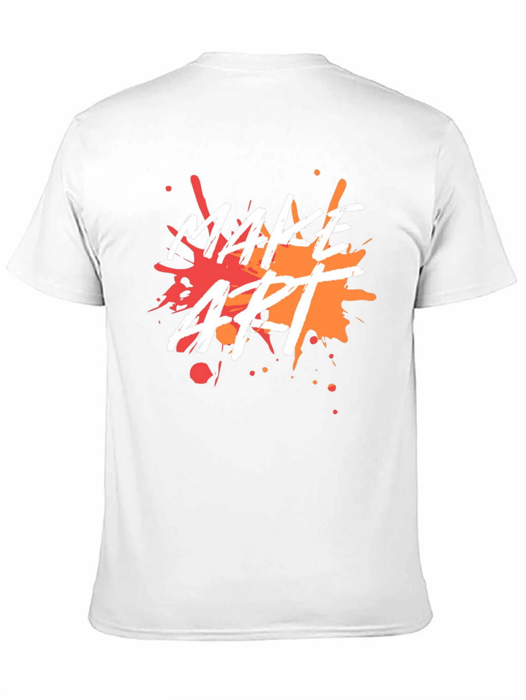 Make Art Splatter Graphic Tee