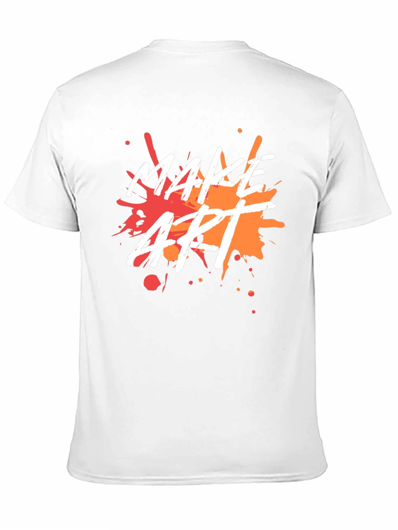 Make Art Splatter Graphic Tee