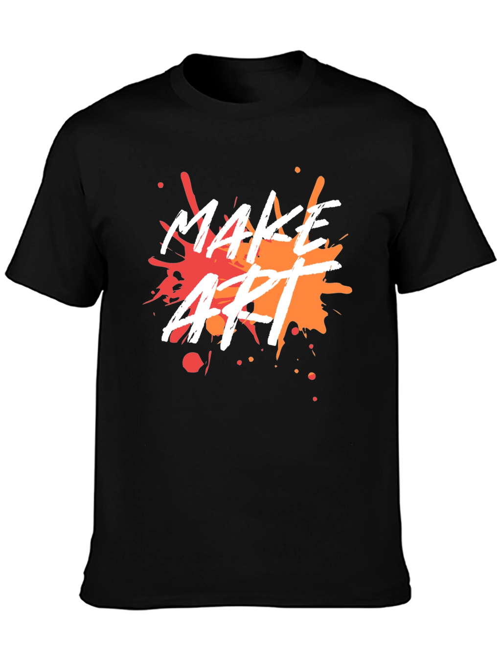 Make Art Splatter Graphic Tee
