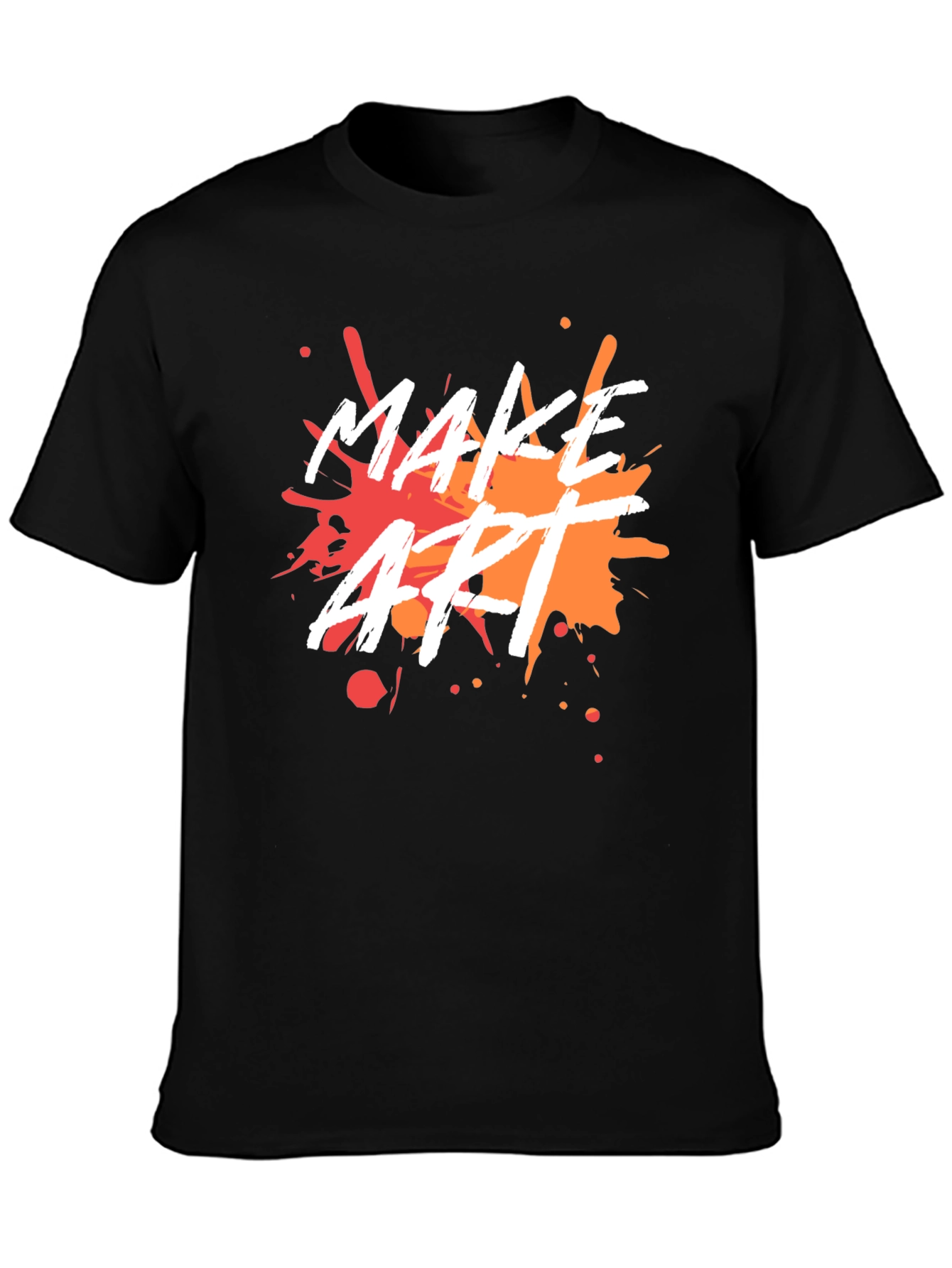 Make Art Splatter Graphic Tee