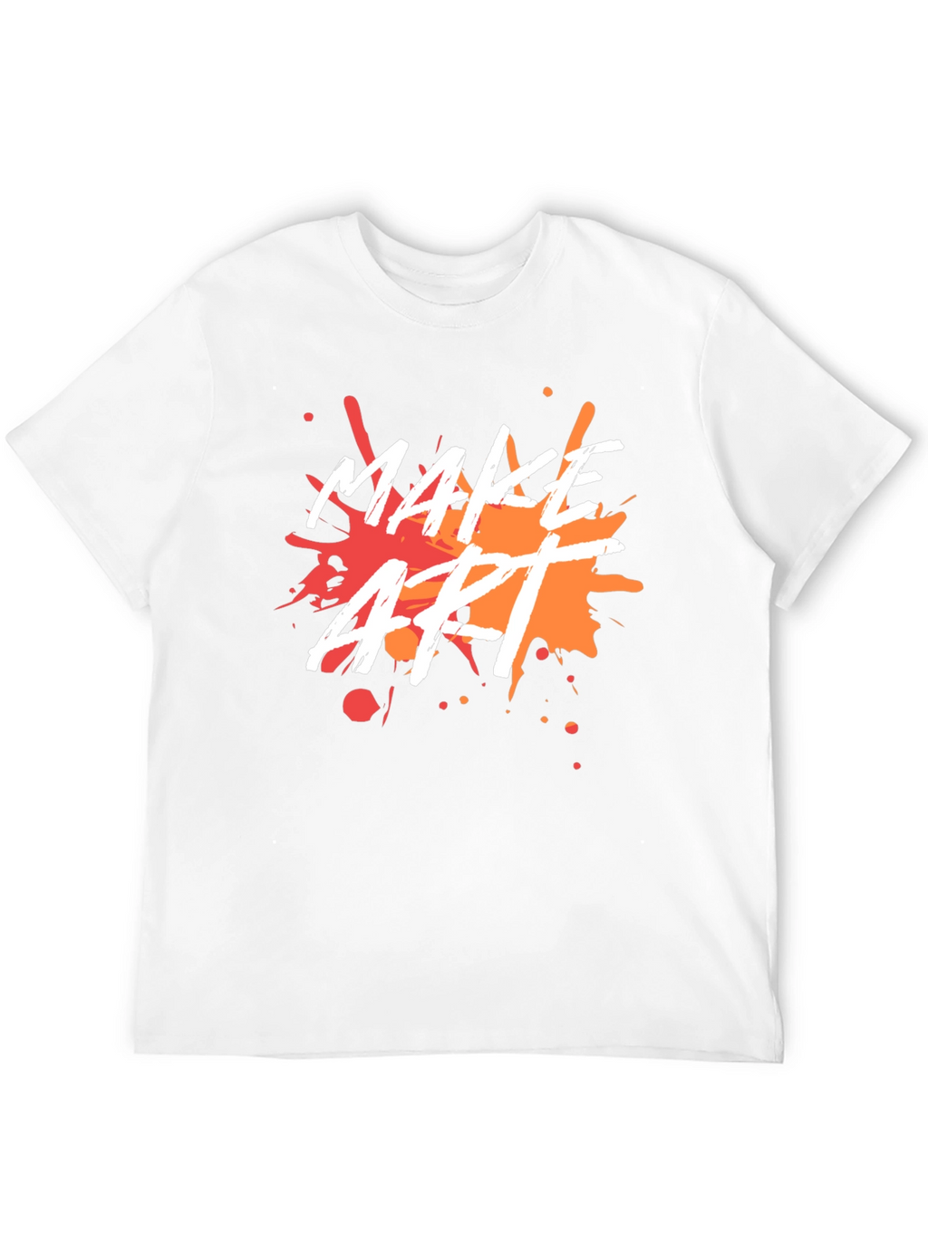 Make Art Splatter Graphic Tee