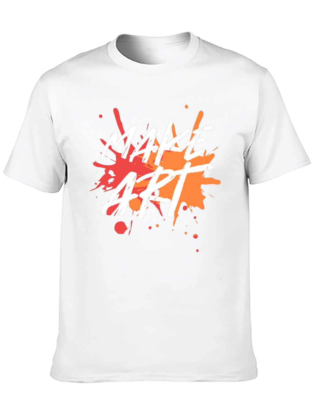 Make Art Splatter Graphic Tee