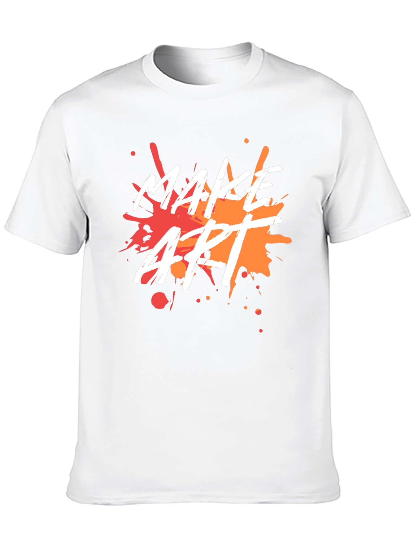 Make Art Splatter Graphic Tee
