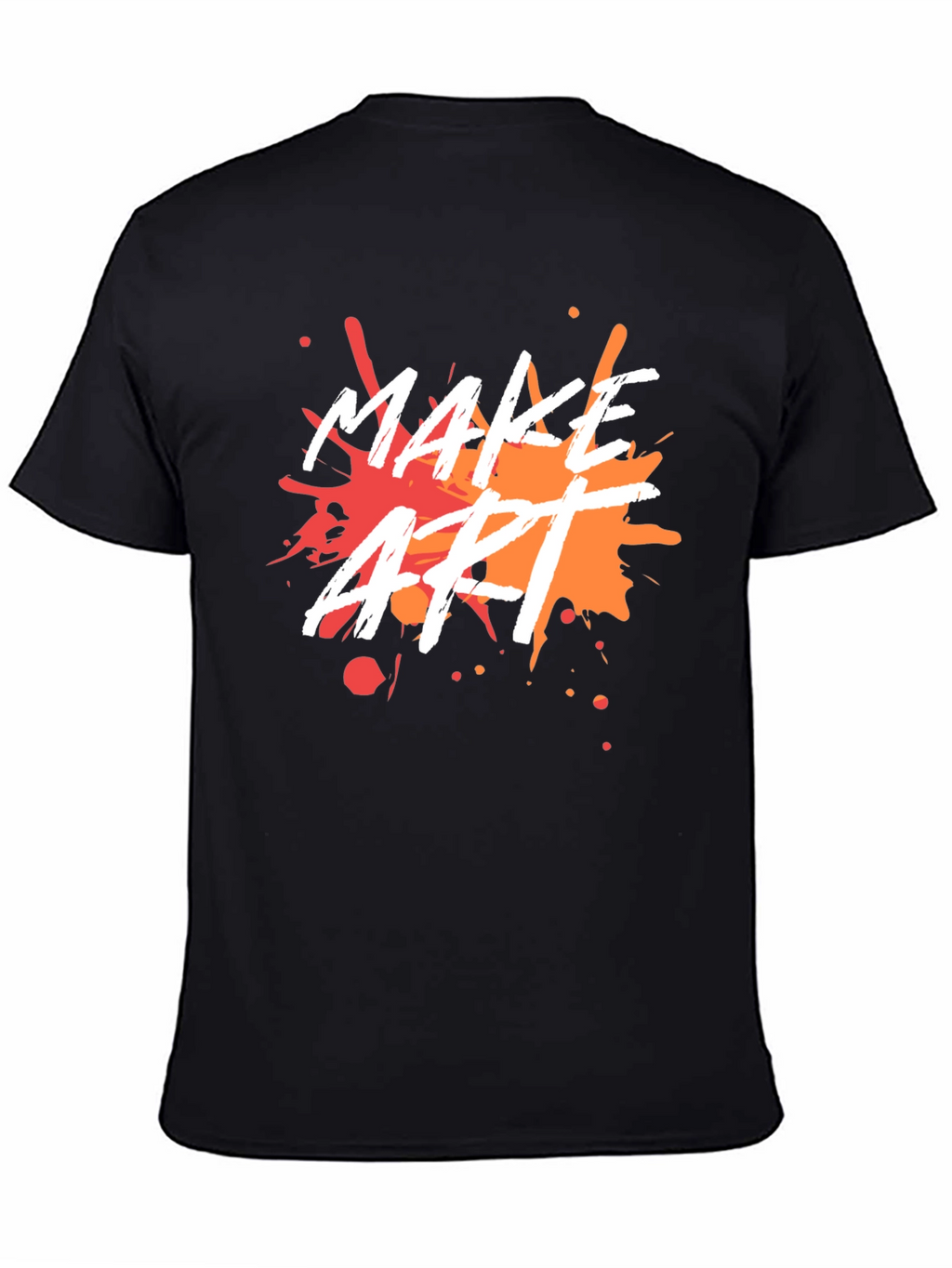 Make Art Splatter Graphic Tee