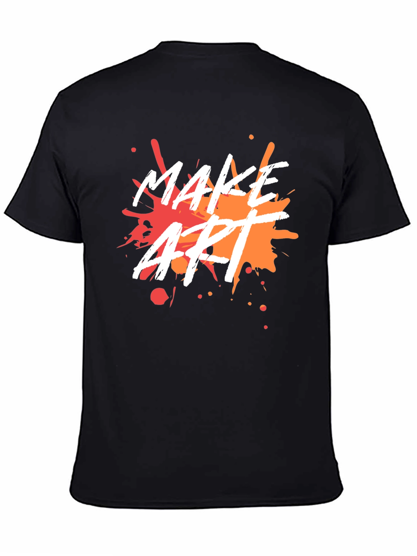Make Art Splatter Graphic Tee