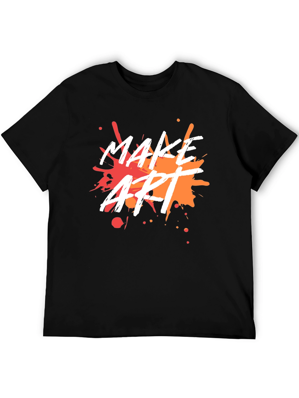 Make Art Splatter Graphic Tee