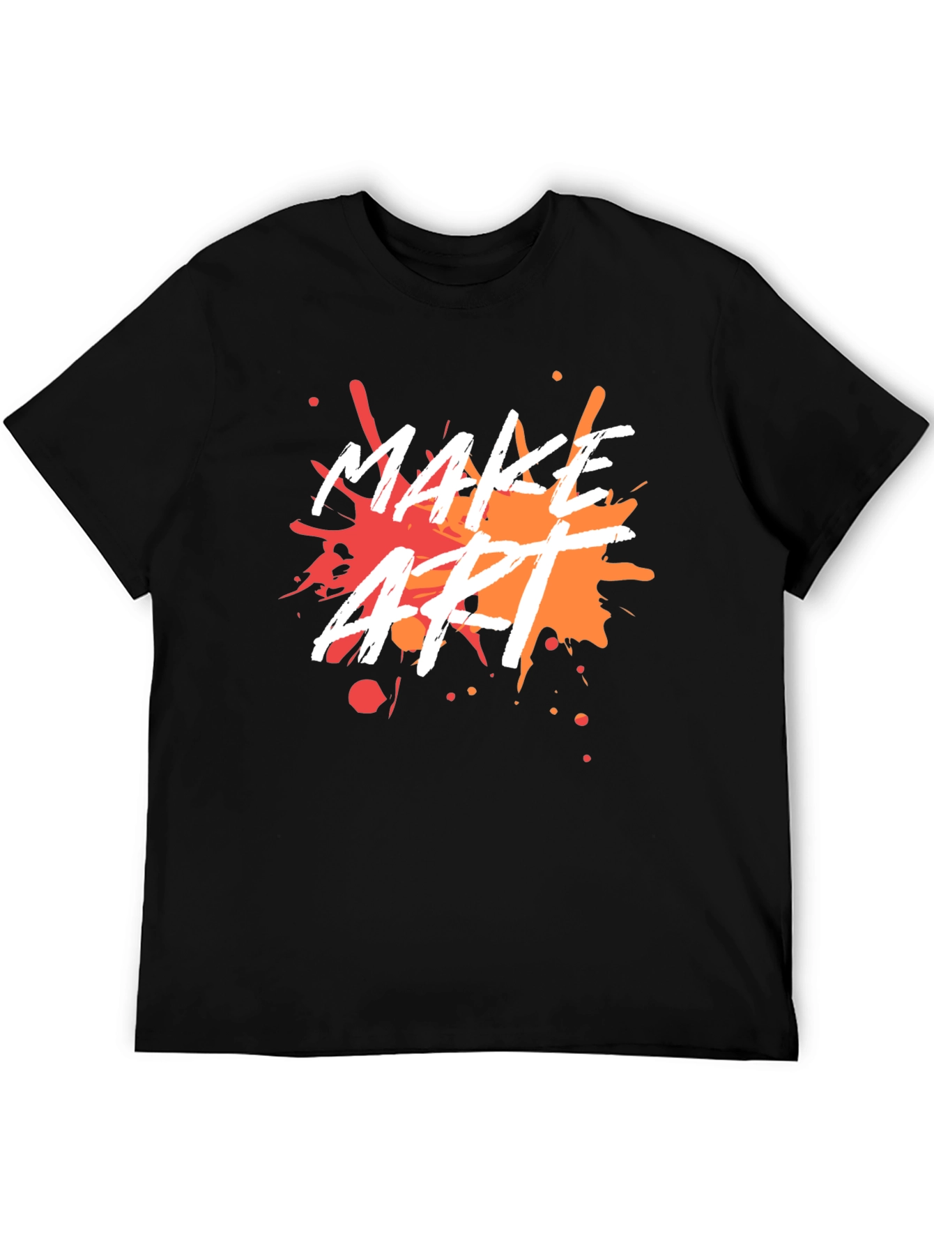 Make Art Splatter Graphic Tee