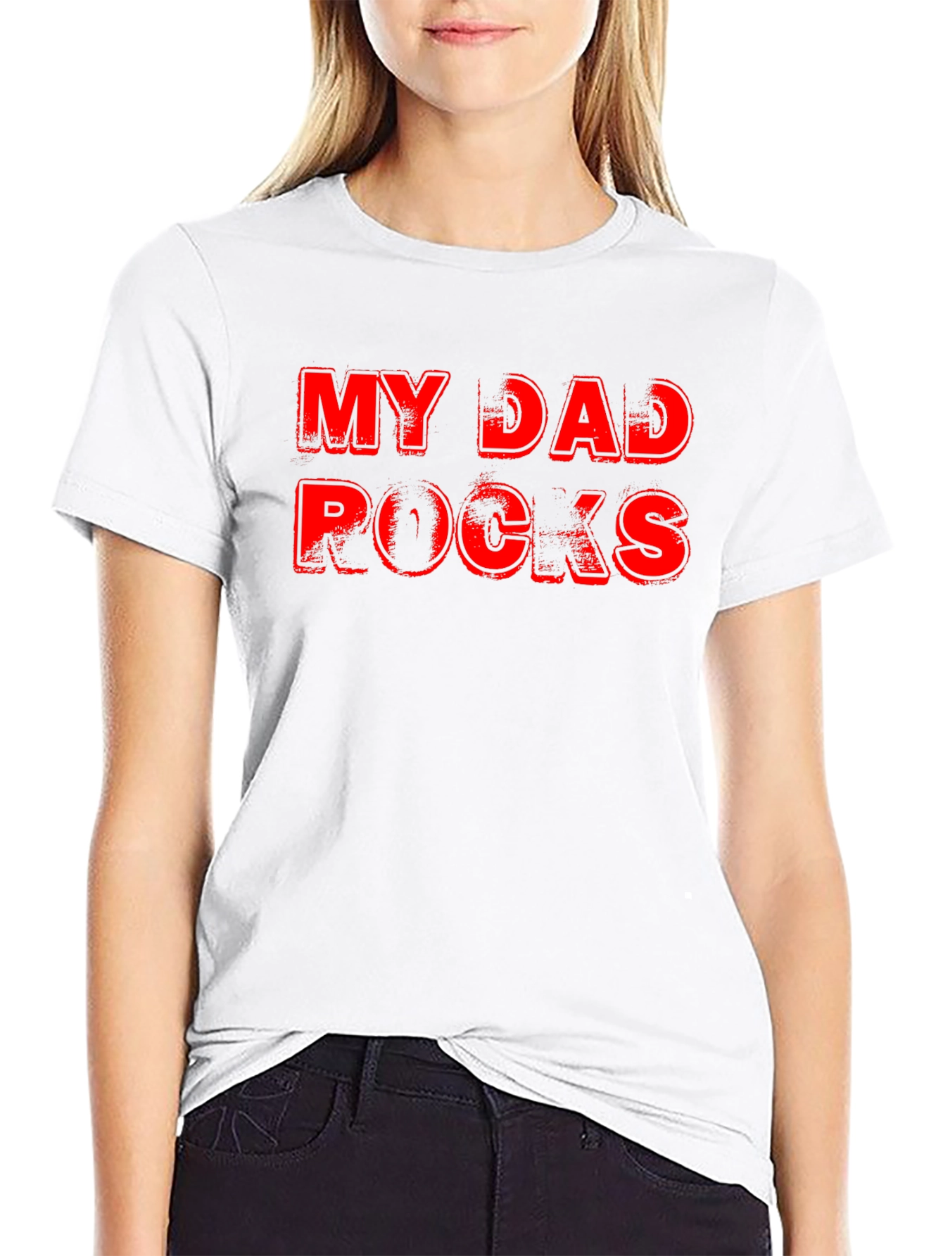 My Dad Rocks T-Shirt - Graphic Tee
