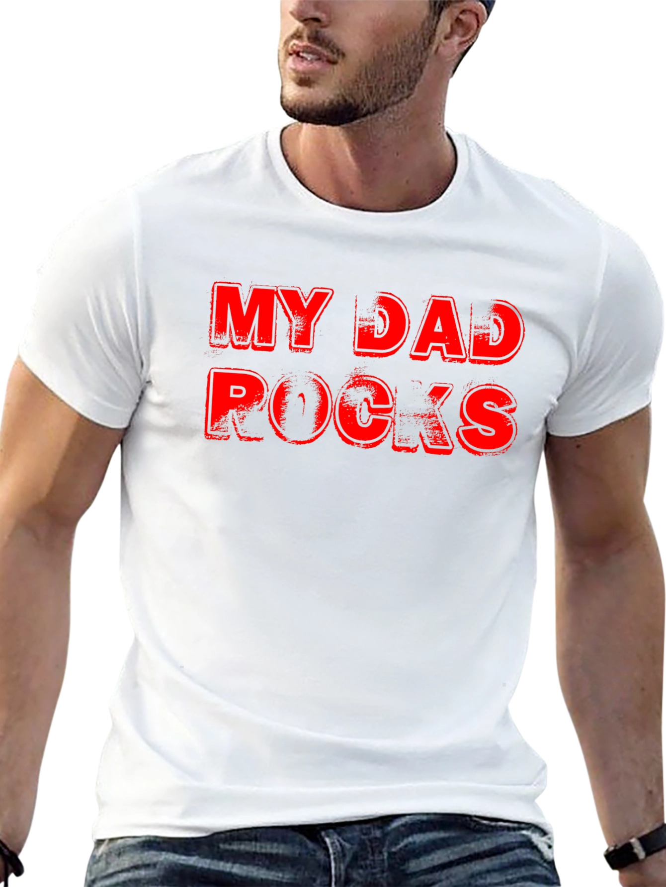 My Dad Rocks T-Shirt - Graphic Tee