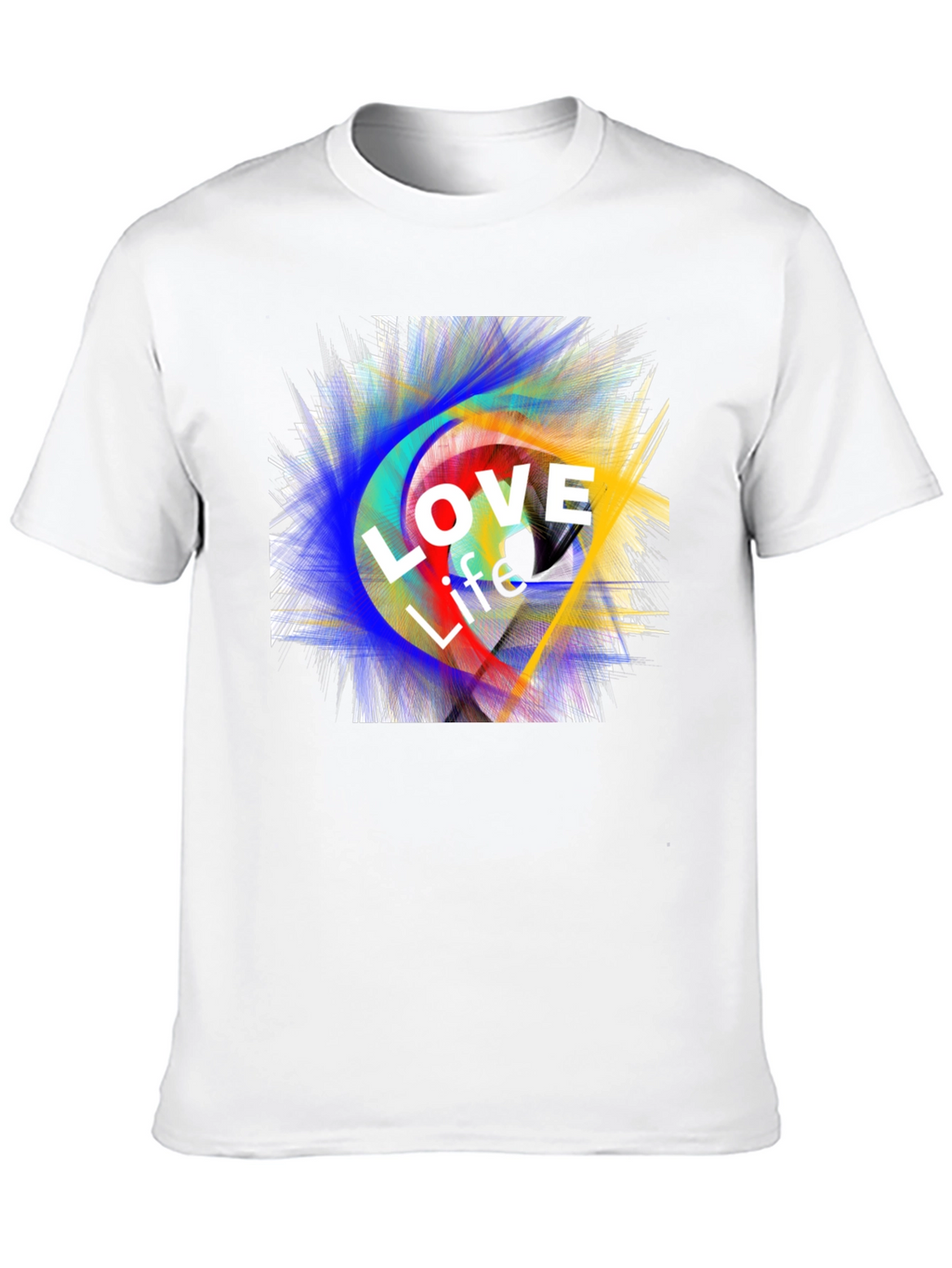 Love Life Graphic Tee - Black