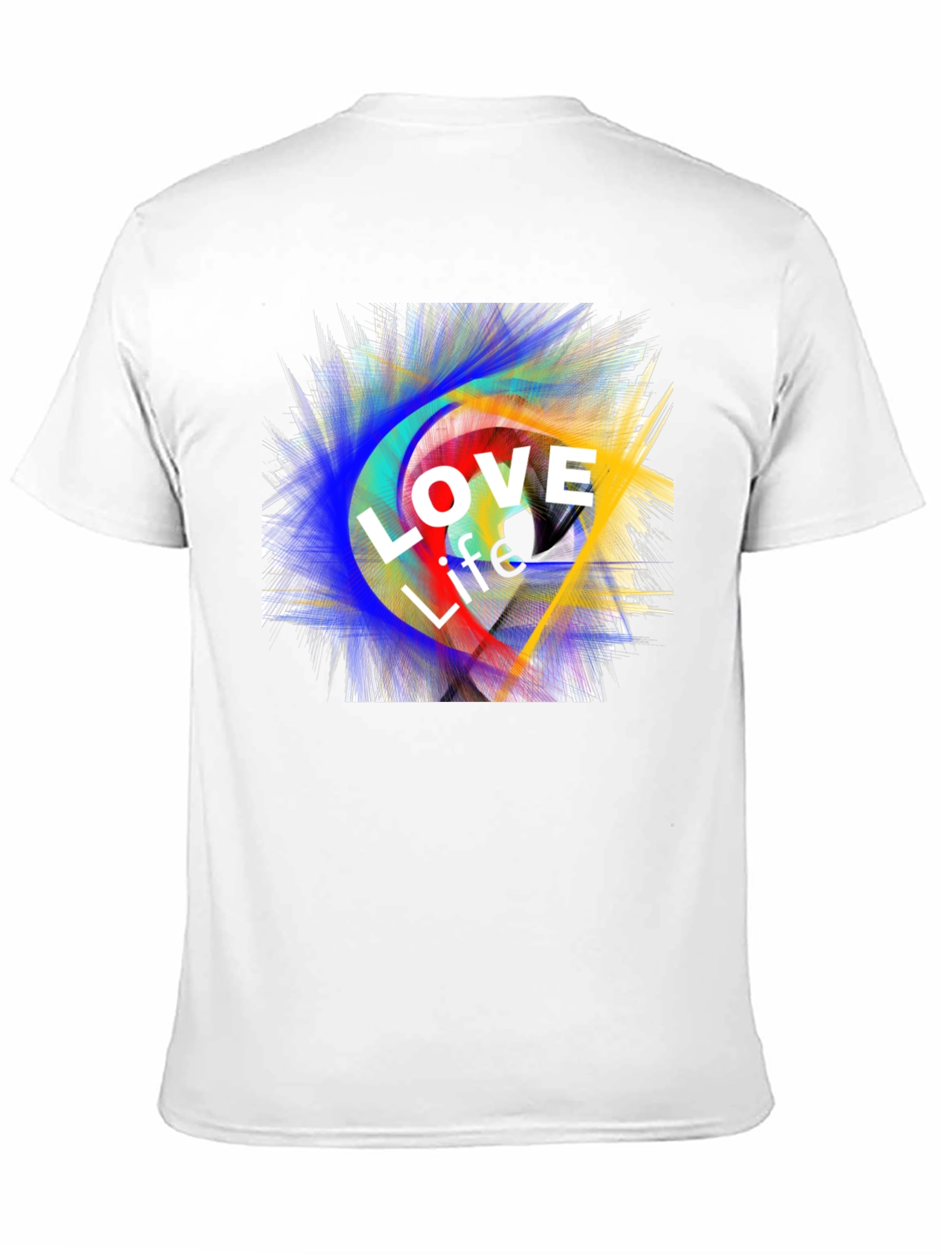 Love Life Graphic Tee - Black