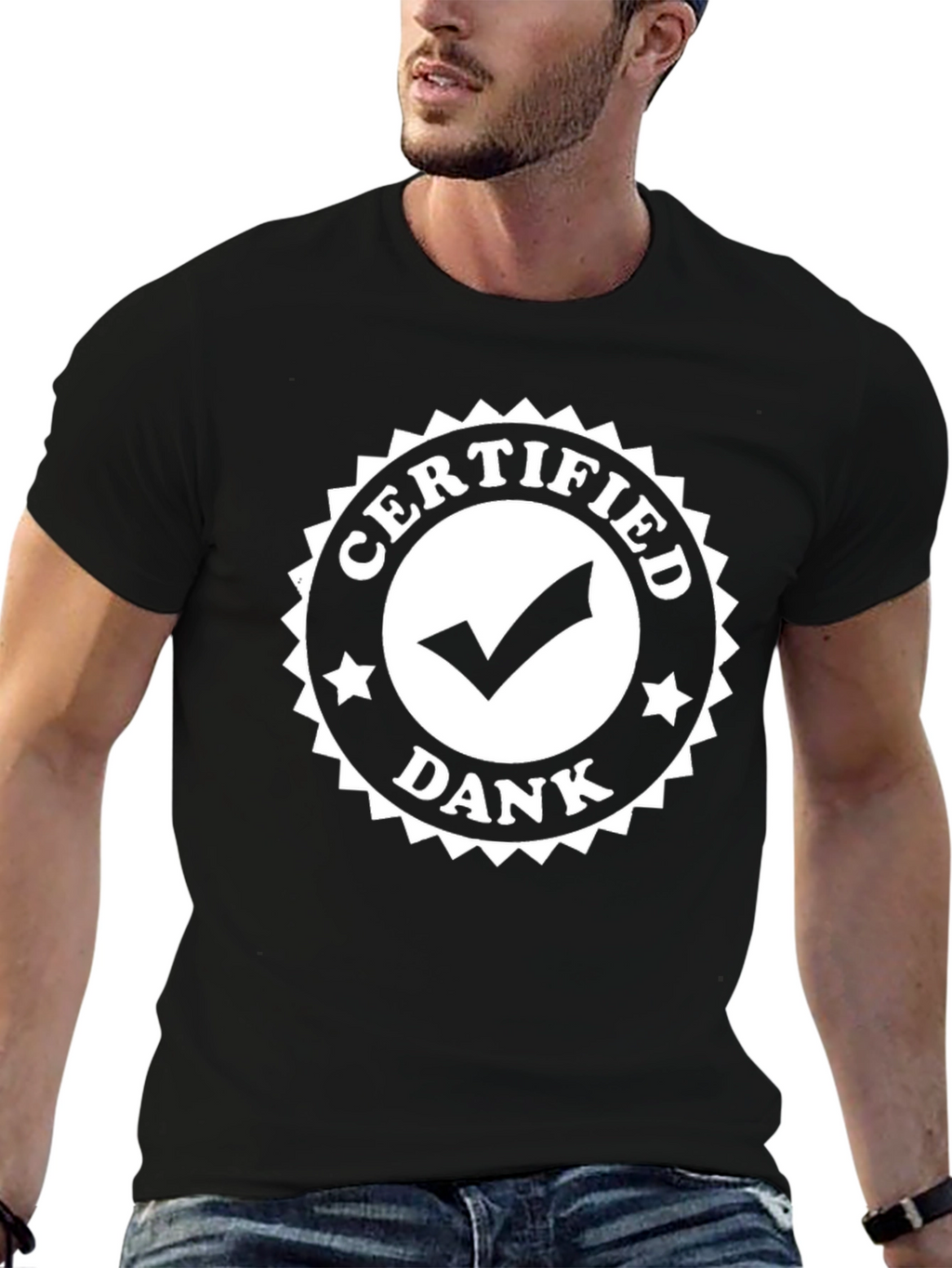 Certified Dank T-Shirt - Cool Graphic Tee