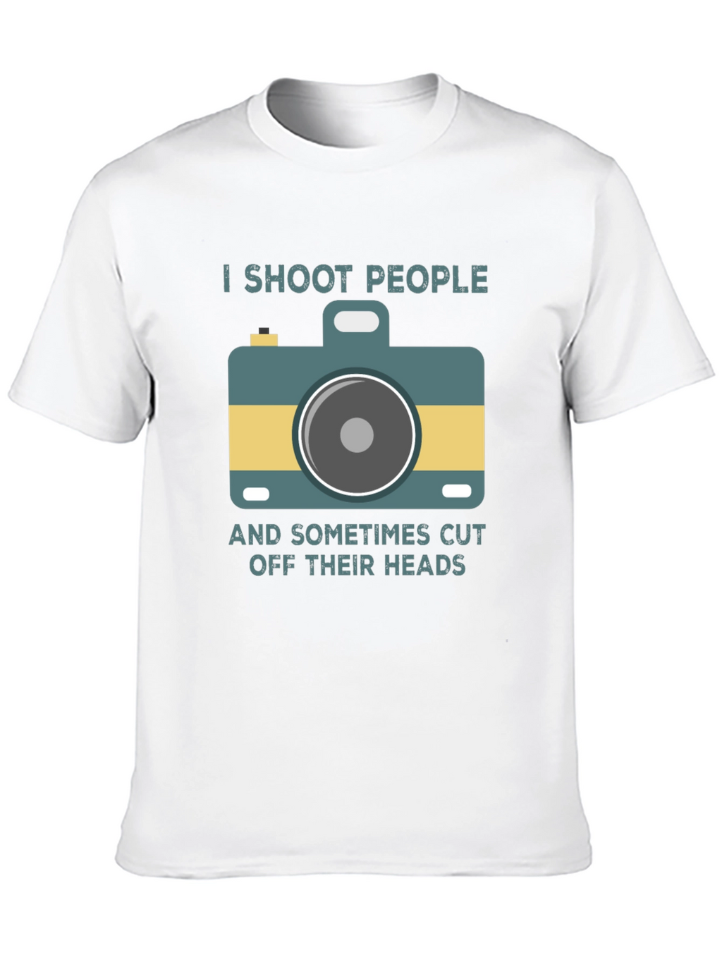 I Shoot People Funny Photographer T-Shirt