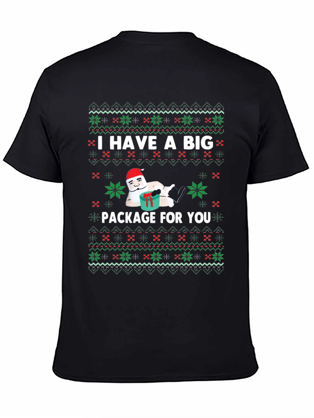 Funny Christmas Big Package T-Shirt
