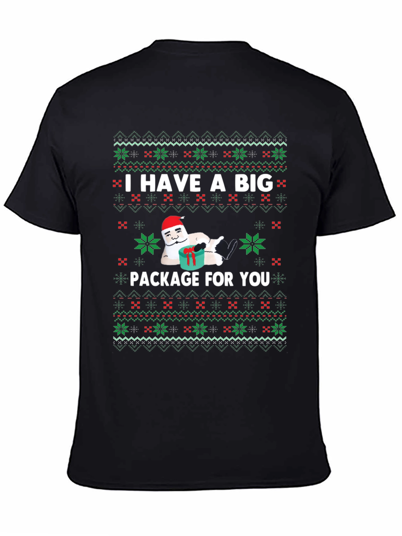 Funny Christmas Big Package T-Shirt
