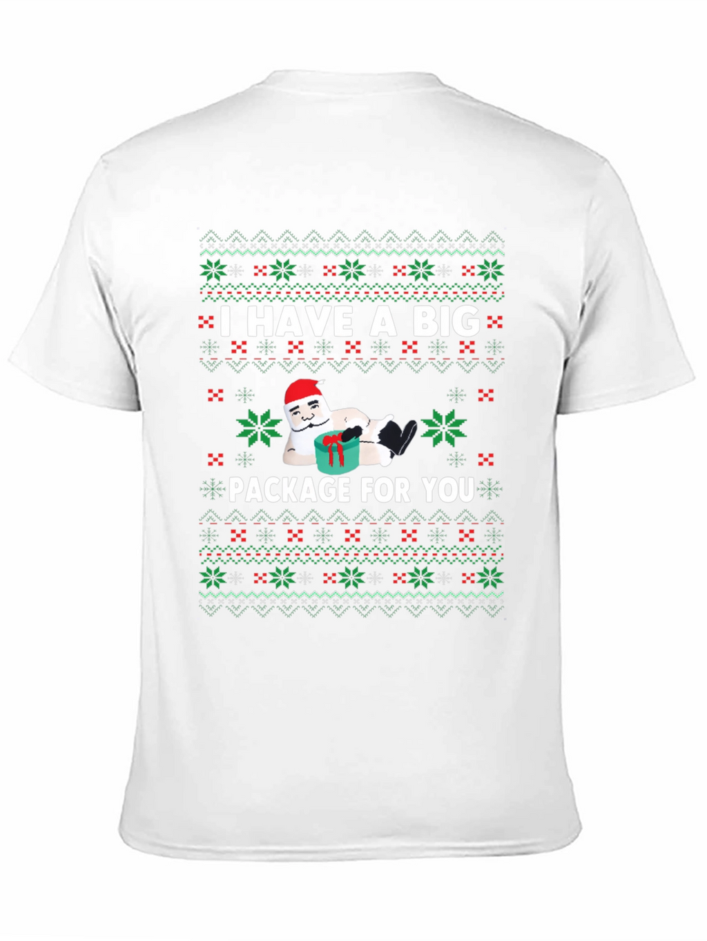 Funny Christmas Big Package T-Shirt