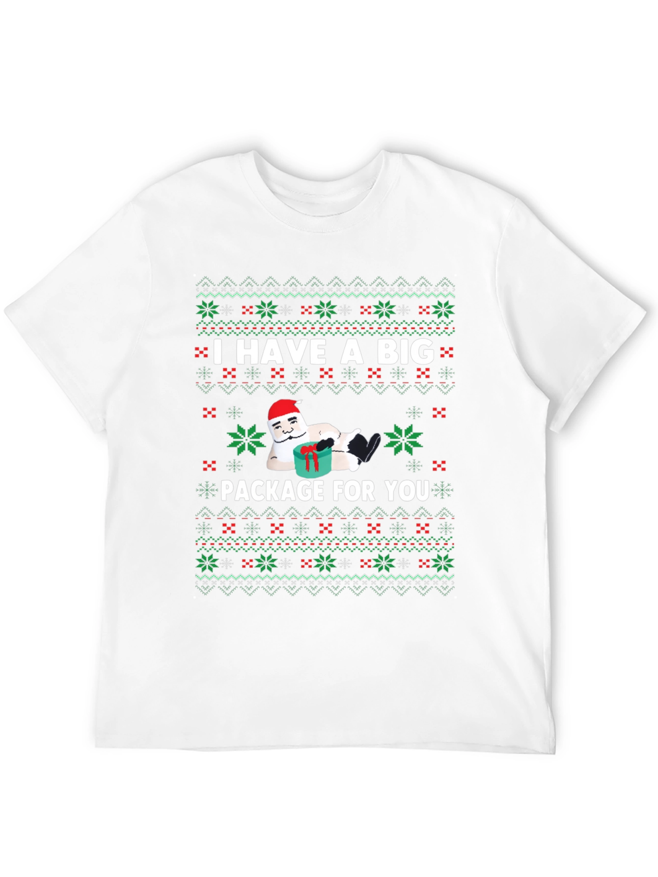 Funny Christmas Big Package T-Shirt