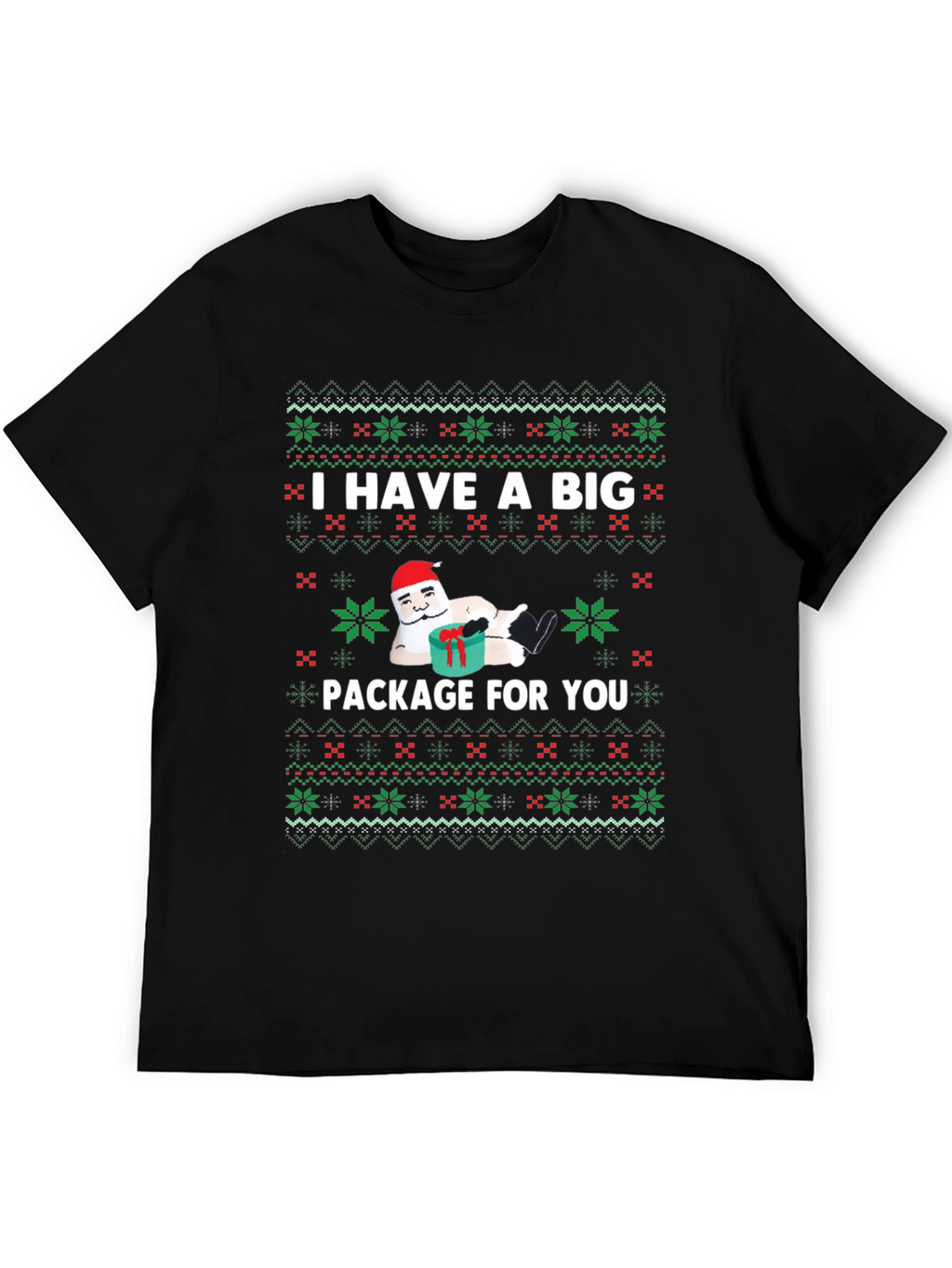 Funny Christmas Big Package T-Shirt