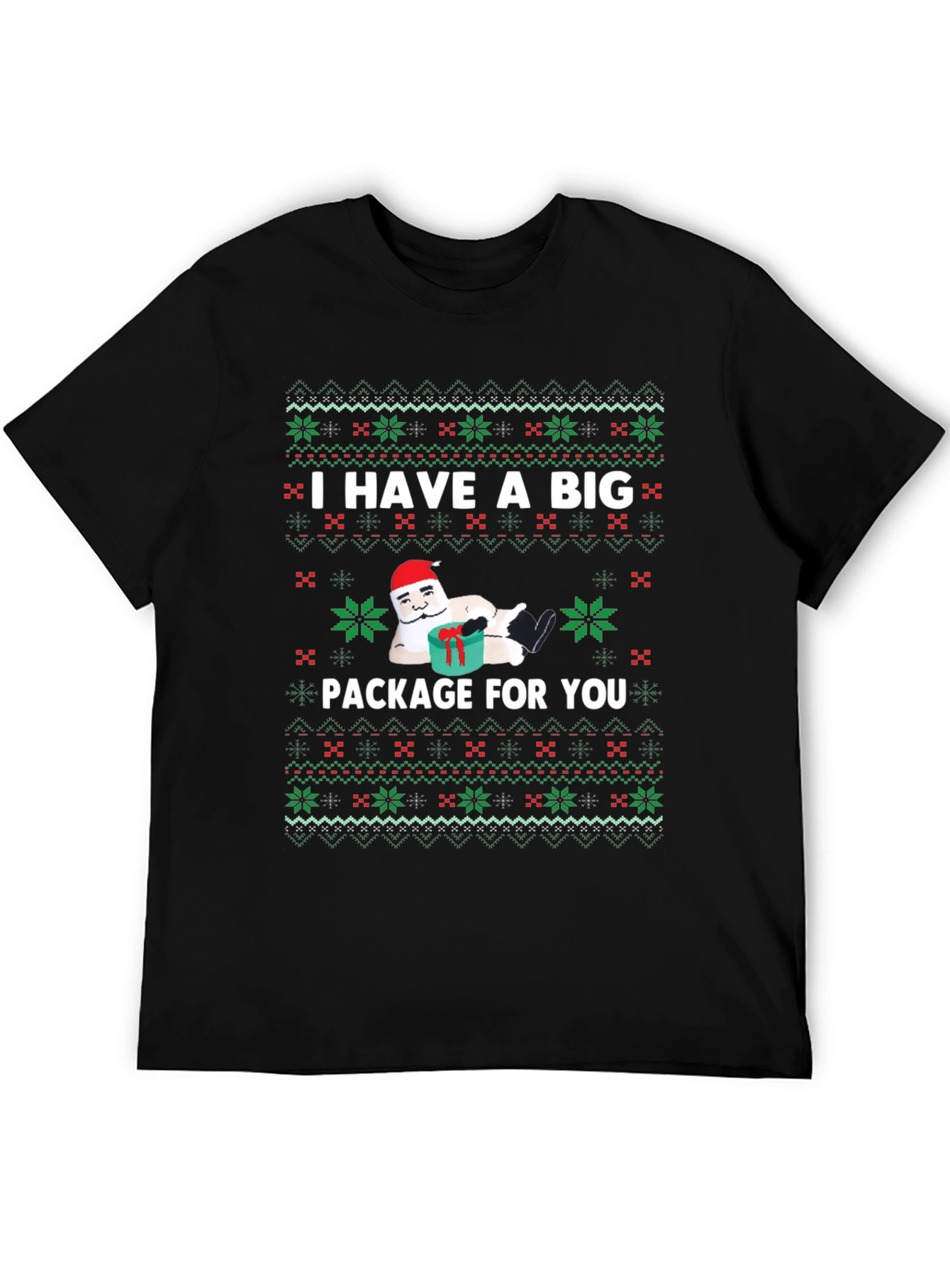 Funny Christmas Big Package T-Shirt