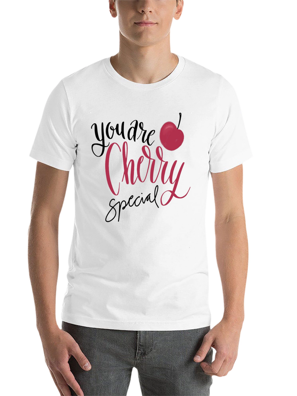 You are Cherry Special Black T-Shirt
