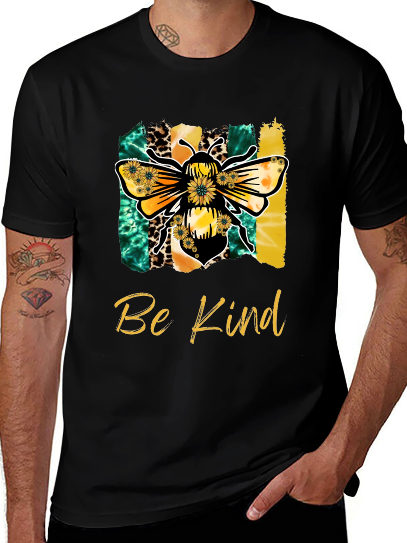 Be Kind Bee T-Shirt - Unisex Crew Neck
