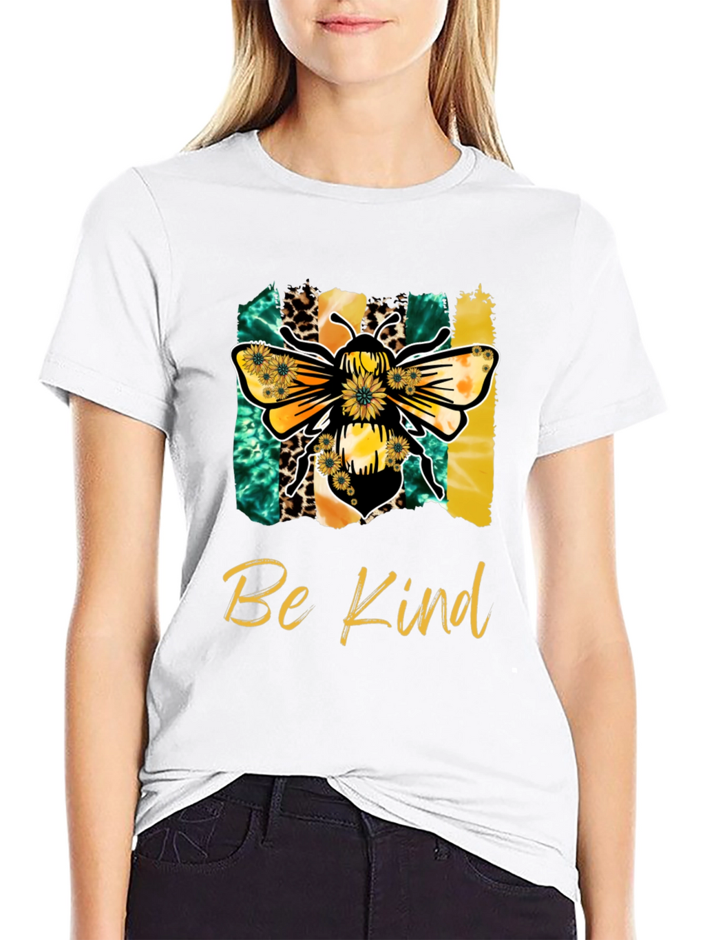 Be Kind Bee T-Shirt - Unisex Crew Neck