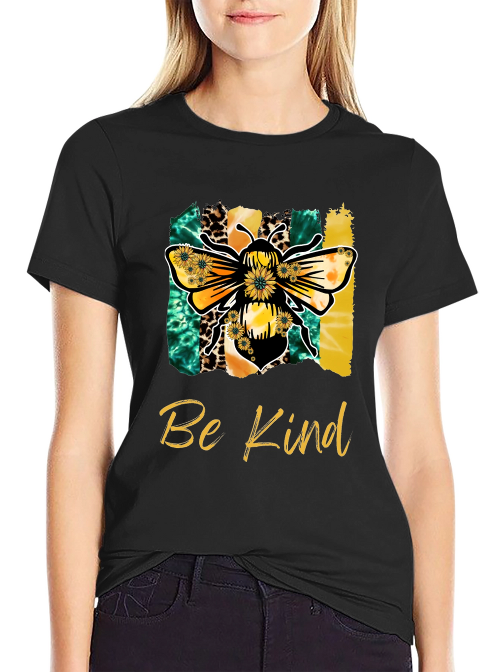 Be Kind Bee T-Shirt - Unisex Crew Neck