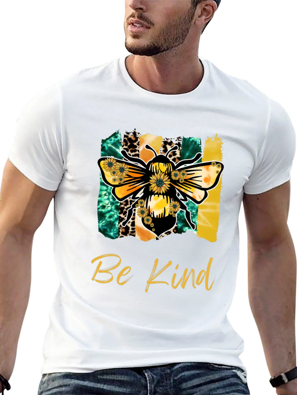 Be Kind Bee T-Shirt - Unisex Crew Neck