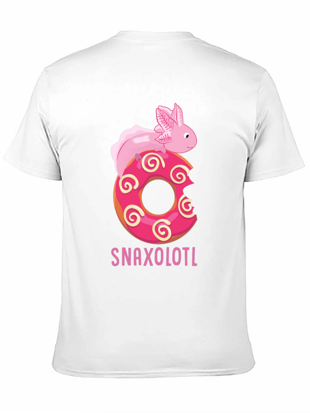 Snaxolotl Donut T-Shirt - Funny Axolotl Tee
