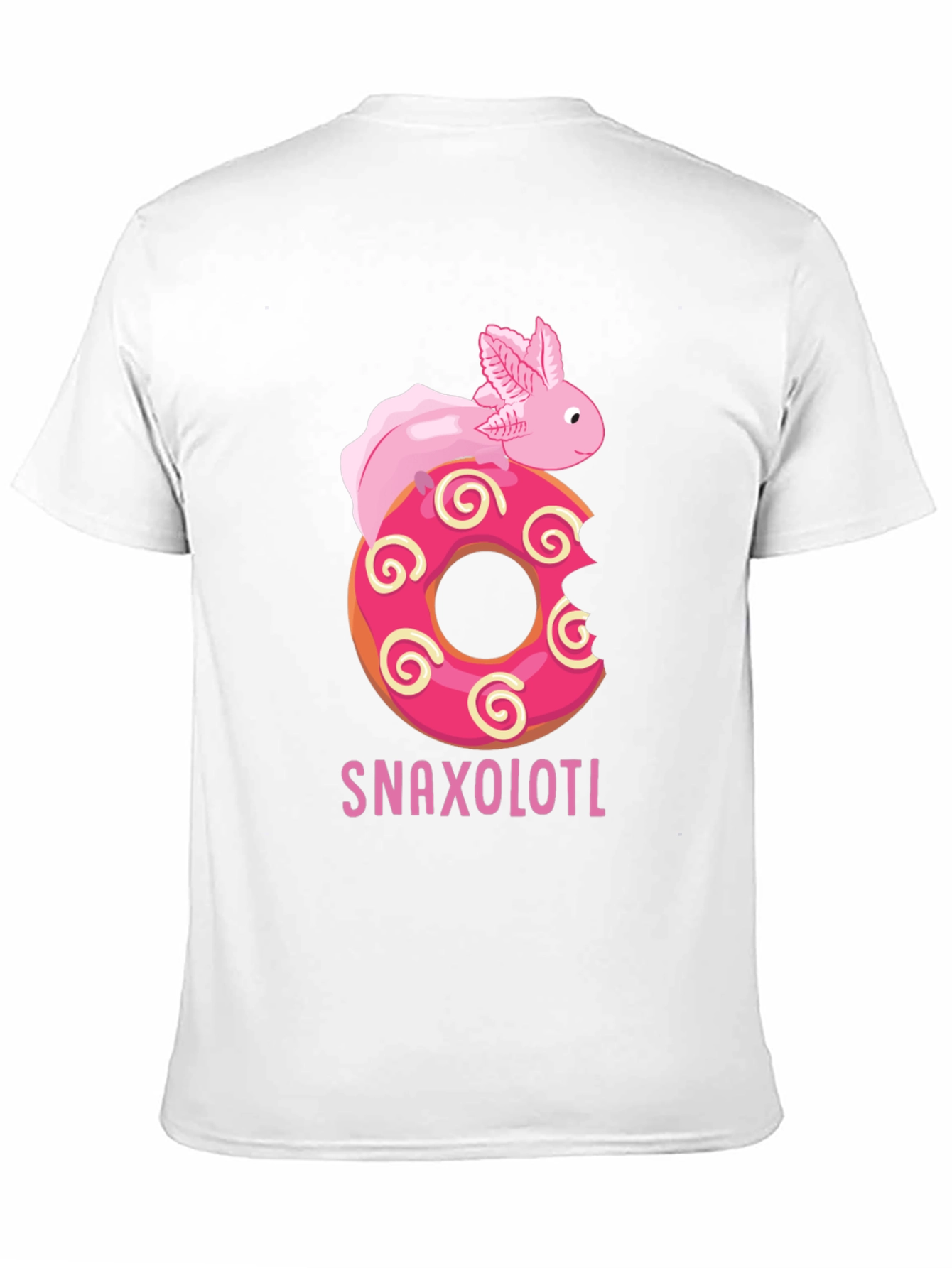 Snaxolotl Donut T-Shirt - Funny Axolotl Tee